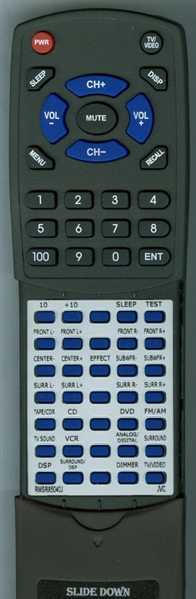 JVC RM-SRX5040J Custom Built Redi Remote