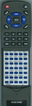 JVC RM-SRX5060J Custom Built Redi Remote