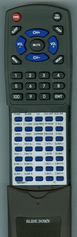 JVC RM-SRXD411J Custom Built  Redi Remote