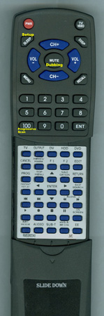 JVC RM-SSR004U RMSSR004U replacement Redi Remote