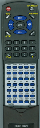 JVC RM-SSR008U Custom Built Redi Remote