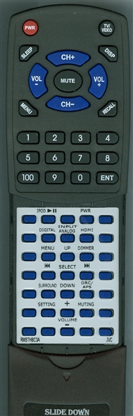 JVC RM-STHBC3A Custom Built Redi Remote