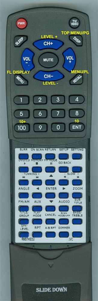 JVC RM-STHS33J replacement Redi Remote