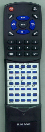 JVC RM-SUXN1J replacement Redi Remote