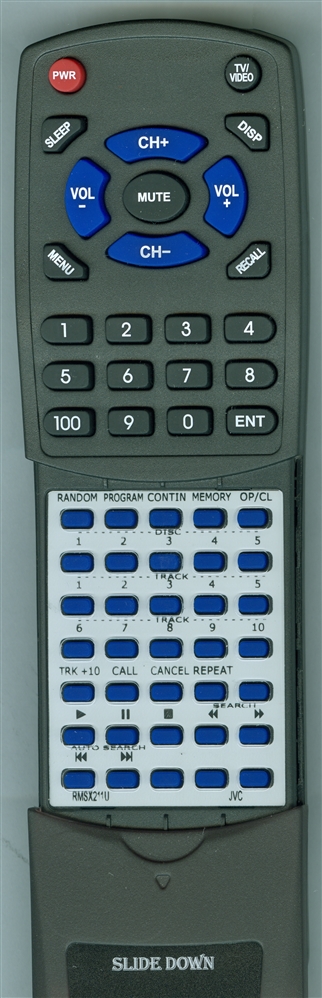 JVC RM-SX211U replacement Redi Remote