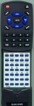JVC RM-SX222U replacement Redi Remote