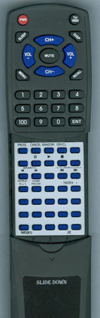 JVC RM-SX261U replacement Redi Remote