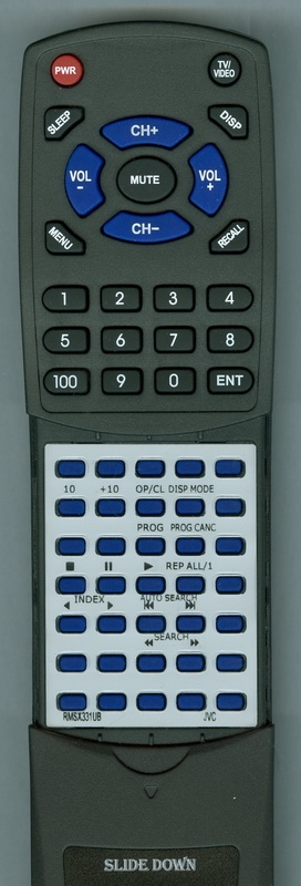 JVC RM-SX331UB replacement Redi Remote