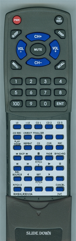 JVC RM-SXLR5010A replacement Redi Remote