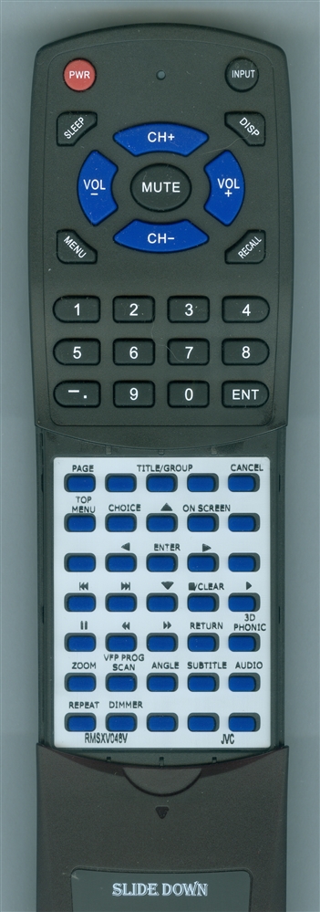 JVC RM-SXV048U replacement Redi Remote