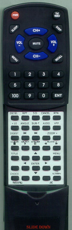 JVC RM-SXVF80J replacement Redi Remote
