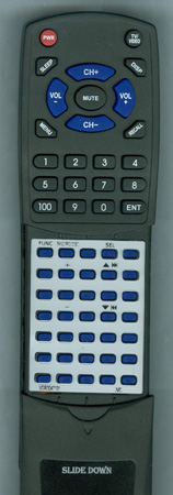 JVC VGR0047-101 RM-RK17 replacement Redi Remote