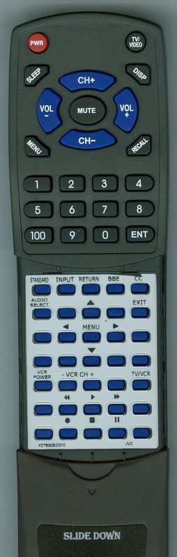 JVC X-076G0EC010 RM-C309G replacement Redi Remote