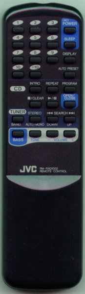 JVC VGR0030-101 RM-RXQ1002 Refurbished Genuine OEM Original Remote
