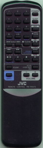 JVC VGR0038-006 RM-RXUT3 Refurbished Genuine OEM Original Remote