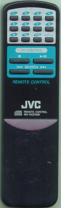 JVC VGR0062-001 RMRX270BK Refurbished Genuine OEM Original Remote