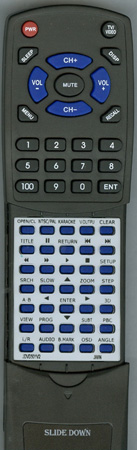 JWIN JDVD501V2 replacement Redi Remote