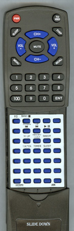 JWIN LXCD3250 replacement Redi Remote