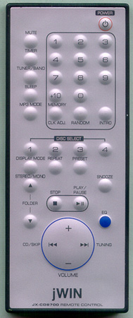 JWIN JX-CD8700 JXCD8700 Genuine  OEM original Remote