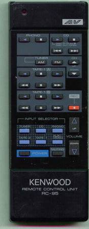 KENWOOD A70-0142-05 RC95 Genuine  OEM original Remote