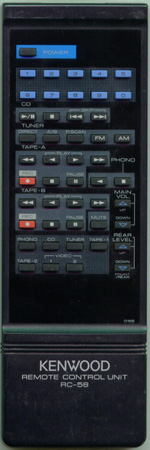 KENWOOD A70-0166-05 RC56 Genuine OEM original Remote