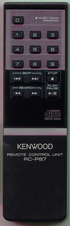 KENWOOD A70-0203-05 RCP87 Genuine OEM original Remote