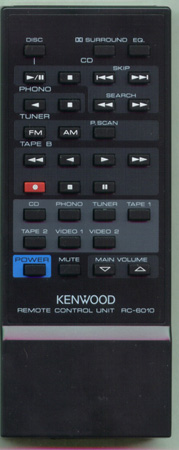 KENWOOD A70-0264-05 RC6010 Genuine  OEM original Remote