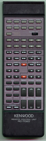 KENWOOD A70-0337-05 RC7020 Genuine  OEM original Remote