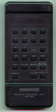 KENWOOD A70-0365-05 RCP81 Genuine OEM original Remote