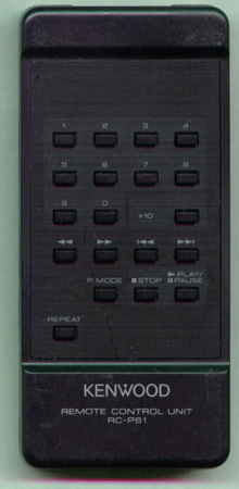 KENWOOD A70-0366-05 RCP61 Genuine  OEM original Remote