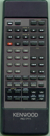 KENWOOD A70-0367-05 RC711 Genuine  OEM original Remote