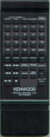 KENWOOD A70-0386-05 RCP5030 Genuine OEM original Remote