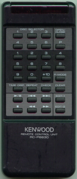 KENWOOD A70-0522-05 RCP6630 Refurbished Genuine OEM Original Remote