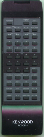 KENWOOD A70-0526-08 RC311 Genuine  OEM original Remote