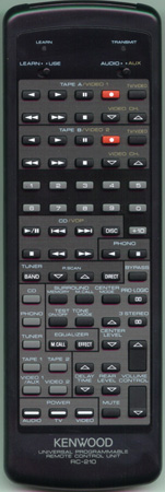 KENWOOD A70-0531-08 RC210 Genuine  OEM original Remote