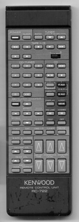 KENWOOD A70-0535-05 RC722 Genuine  OEM original Remote