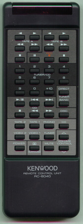 KENWOOD A70-0584-05 RC6040 Genuine  OEM original Remote
