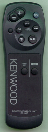 KENWOOD A70-0883-05 RC500 Genuine OEM original Remote