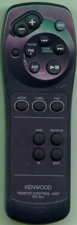 KENWOOD A70-0885-05 RC511 Genuine  OEM original Remote