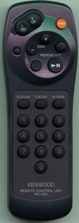 KENWOOD A70-0896-05 RC503 Genuine OEM original Remote