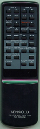 KENWOOD A70-0964-05 RCR0502 Genuine  OEM original Remote