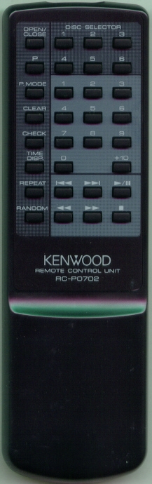 KENWOOD A70-0977-05 RCP0702 Refurbished Genuine OEM Original Remote