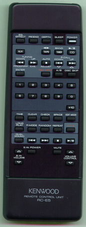 KENWOOD A70-0981-05 RCE5 Genuine OEM original Remote
