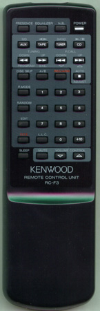 KENWOOD A70-1020-05 RCF3 Genuine OEM original Remote