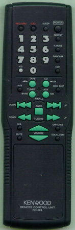 KENWOOD A70-1053-15 Genuine OEM original Remote