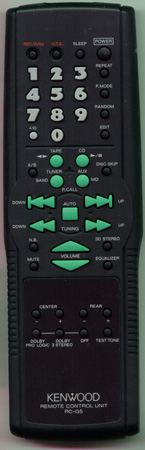 KENWOOD A70-1055-15 RCG5 Genuine OEM original Remote