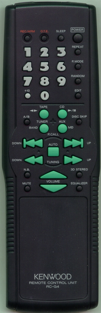KENWOOD A70-1063-05 Refurbished Genuine OEM Original Remote