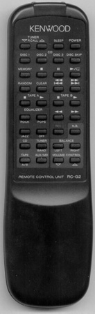 KENWOOD A70-1097-08 RCG2 Genuine OEM original Remote