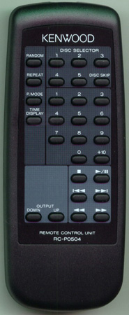 KENWOOD A70-1128-05 RC-P0504 Genuine OEM original Remote