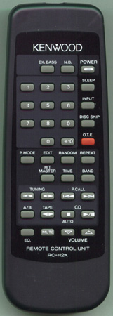 KENWOOD A70-1146-05 RCH2K Genuine  OEM original Remote